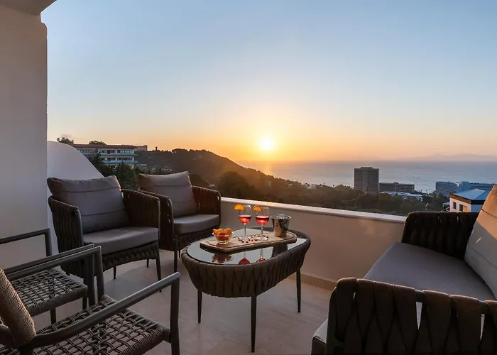 Apartment Celestial Blu Penthouse Rhodes City