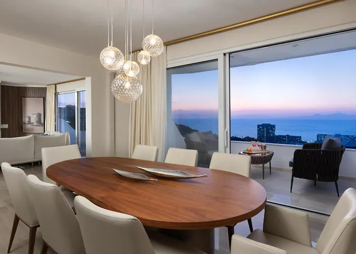 Celestial Blu Penthouse Apartment Rhodes City